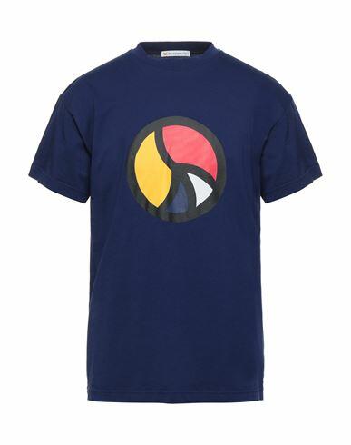 Bel-air Athletics Man T-shirt Midnight blue Cotton Cover