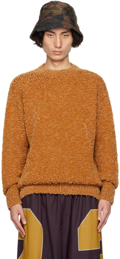 Dries Van Noten Tan Crewneck Sweater Cover