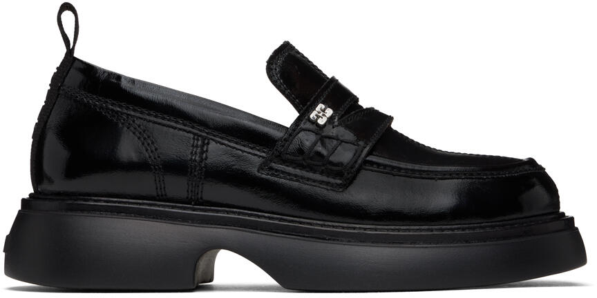 GANNI Black Everyday Loafers Cover