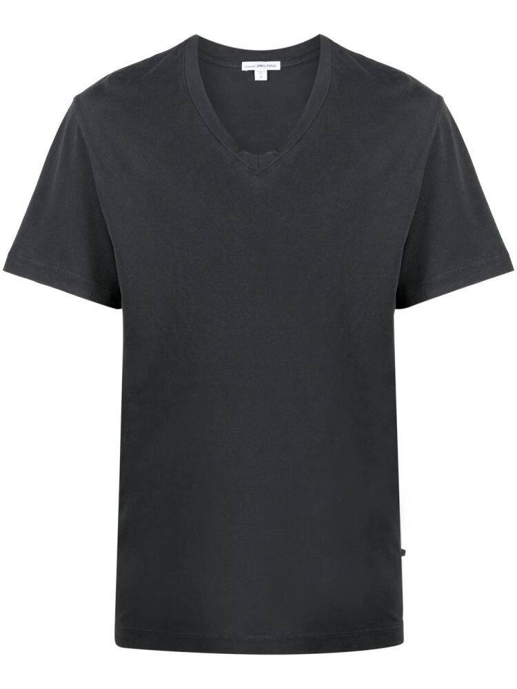 James Perse short-sleeve V-neck T-shirt - Grey Cover