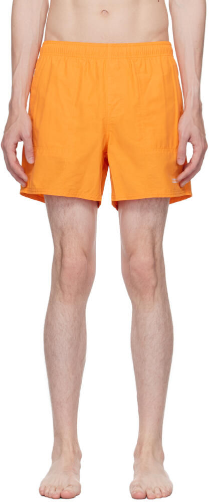 Saturdays NYC Orange Talley Swim Shorts Cover