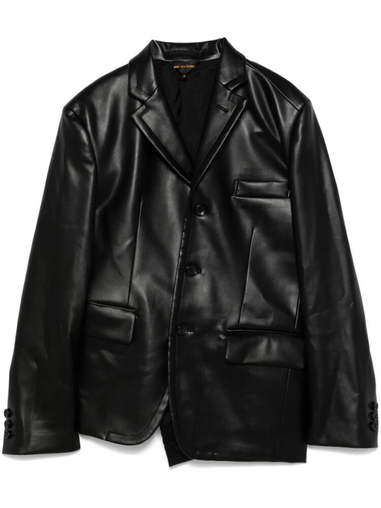 Comme Des Garçons asymmetric jacket - Black Cover