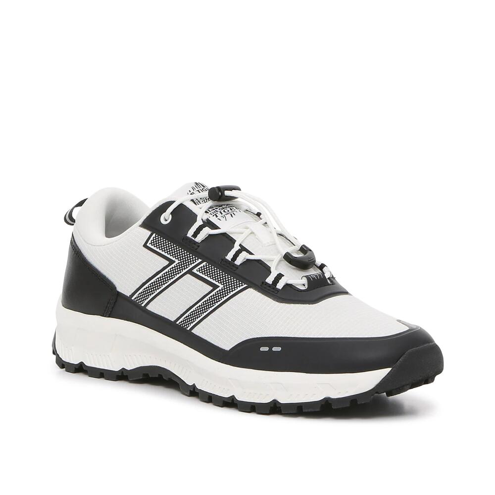 Le TIGRE Bowery Sneaker | Men's | White/Black Cover