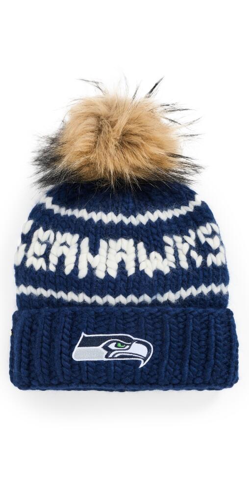 Lele Sadoughi Seahawks Beanie Navy Cover