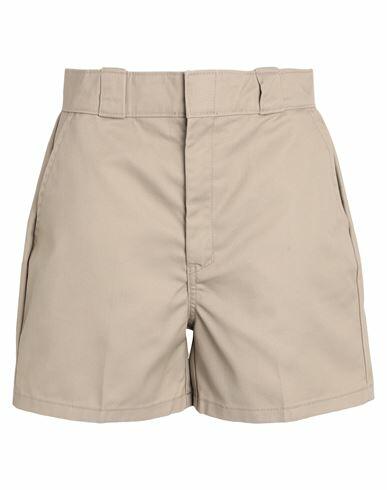 Dickies Phoenix Short Woman Shorts & Bermuda Shorts Khaki Polyester, Cotton Cover