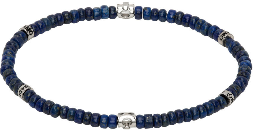 Ferragamo Navy Lapis Lazuli Bracelet Cover