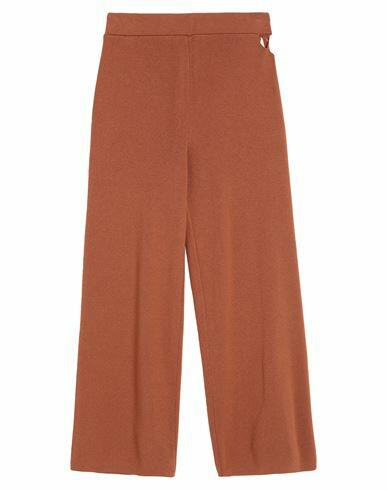 Rinascimento Woman Pants Tan Cotton, Acrylic Cover