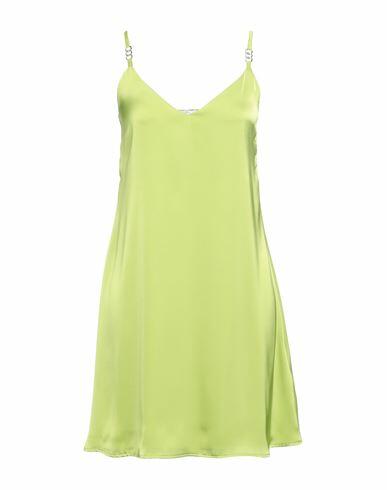 Fly Girl Woman Mini dress Acid green Polyester, Elastane Cover