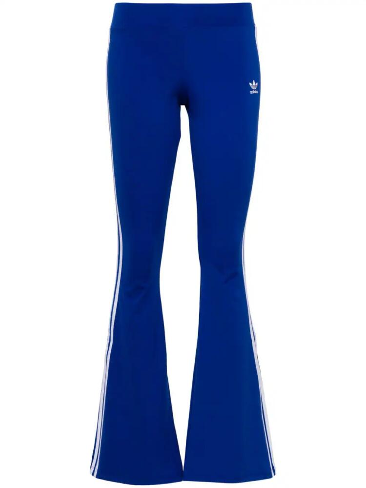 adidas 3-Stripes flared leggings - Blue Cover