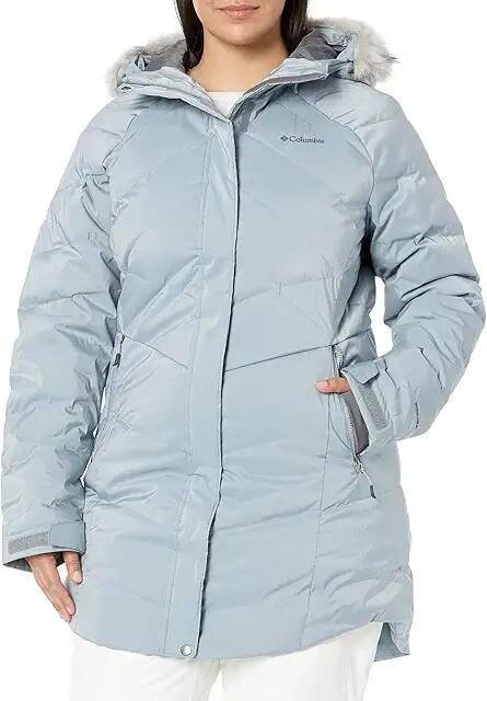 Columbia Lay D Down II Mid Jacket (Tradewinds Grey Sheen) Women's Coat Cover