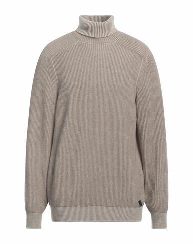 Sease Man Turtleneck Beige Cashmere Cover