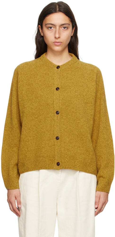 YMC Yellow Atomic Cardigan Cover