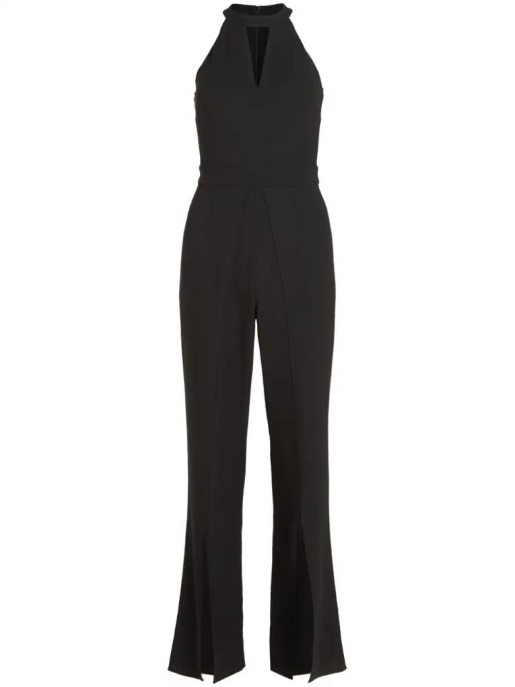 Karl Lagerfeld halterneck wide-leg jumpsuit - Black Cover