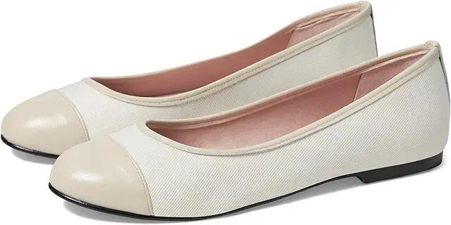 French Sole Caroline (Sand Denim) Women's Flat Shoes Cover