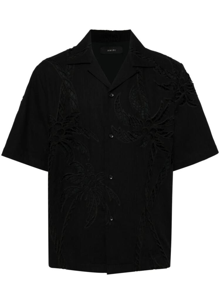 AMIRI cotton short sleeves shirt - Black Cover