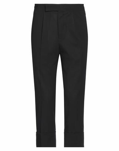 Sapio Man Pants Black Wool Cover