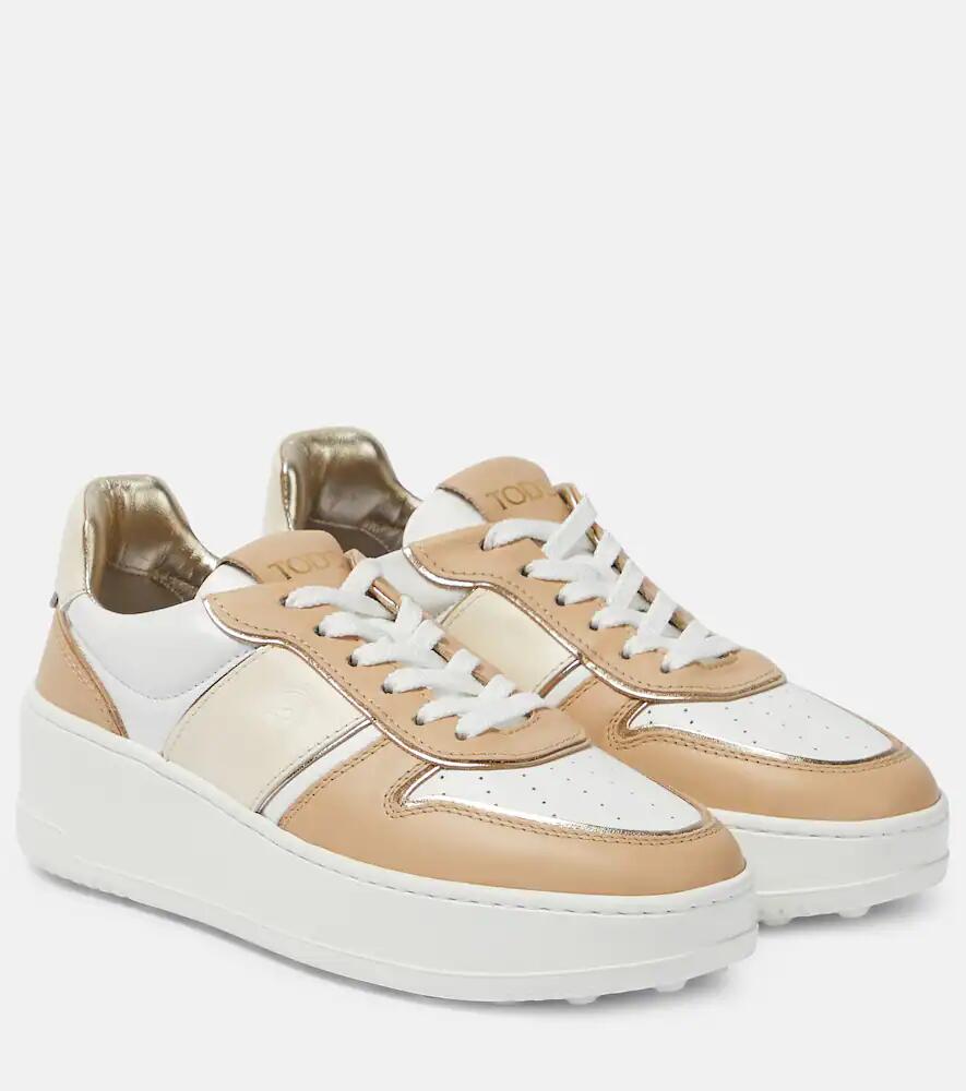 Tod's Cassetta leather low-top sneakers Cover