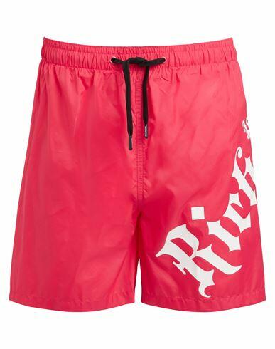 John Richmond Man Swim trunks Magenta Nylon Cover