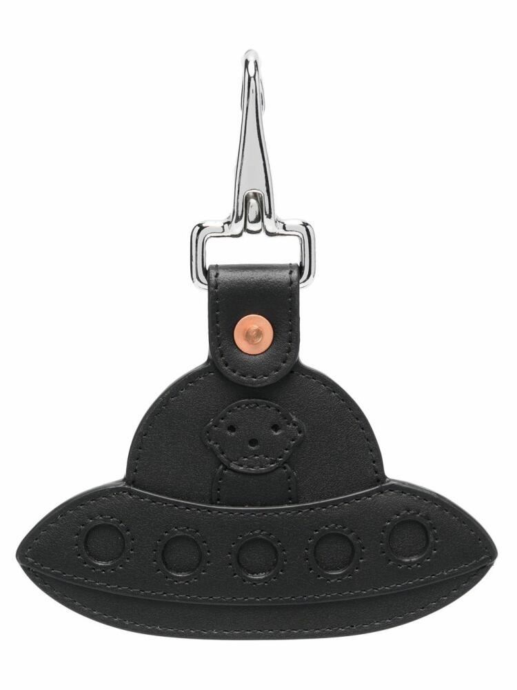 Walter Van Beirendonck UFO leather keyring - Black Cover