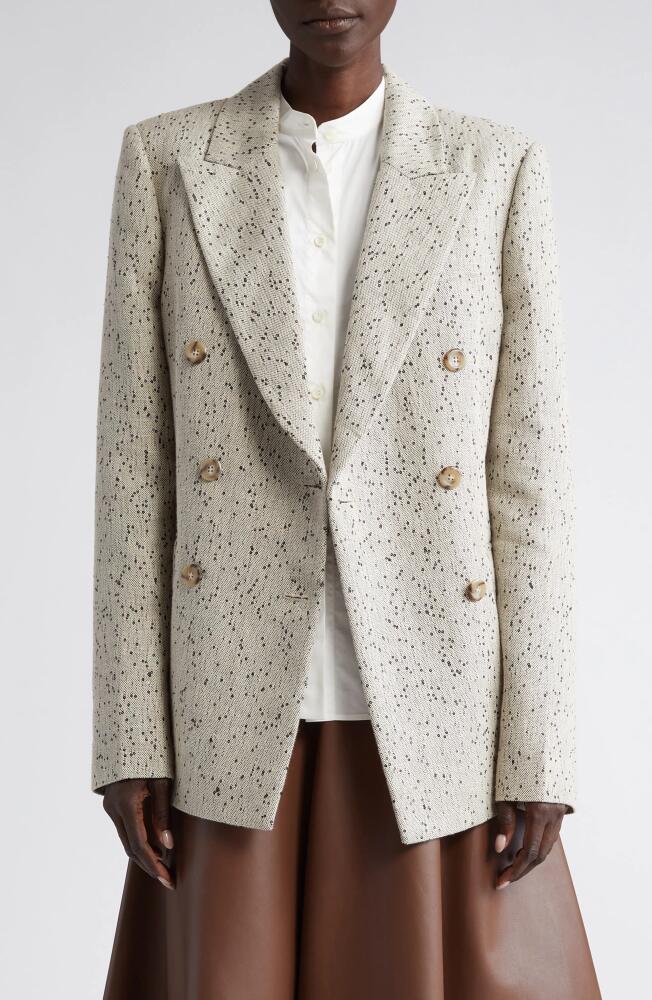 Altuzarra Hatton Belted Blazer in Sparrow Cover