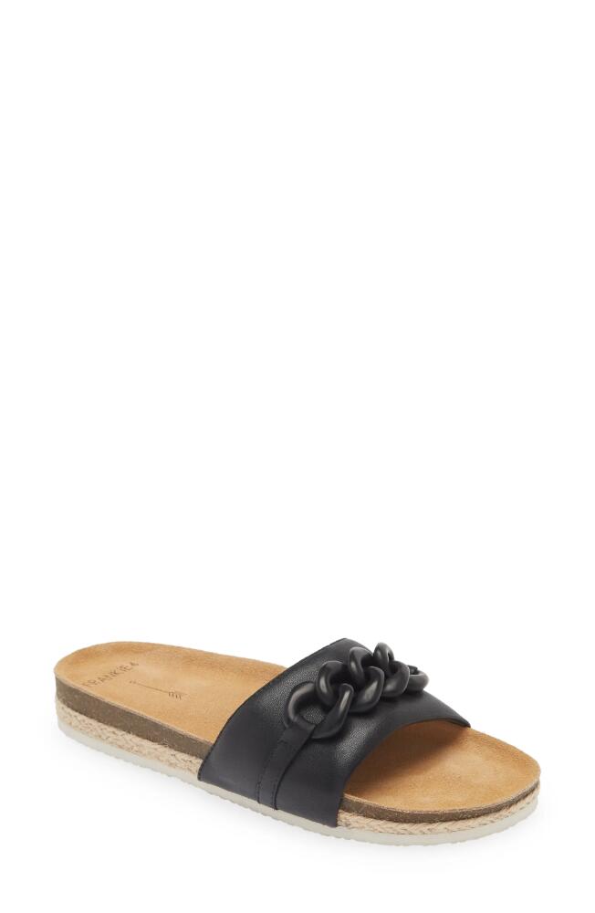 FRANKIE4 Quinn Slide Sandal in Black Cover