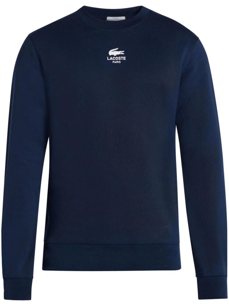 Lacoste logo-print sweatshirt - Blue Cover