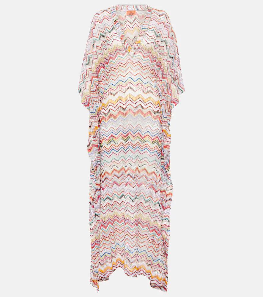 Missoni Mare Zig Zag lamé beach cover-up Cover