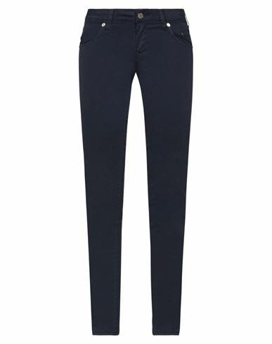 Siviglia Woman Pants Midnight blue Cotton, Elastane Cover