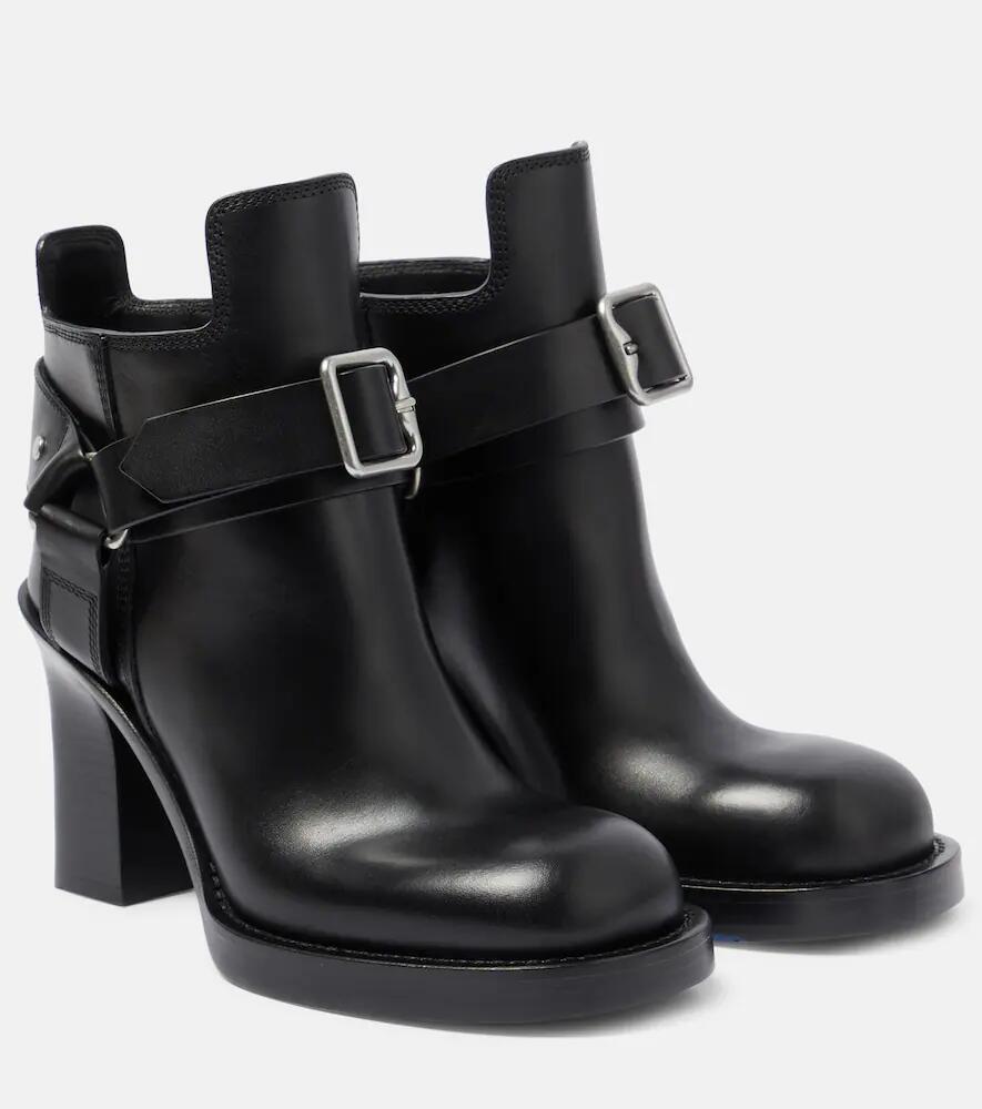 Burberry Stirrup leather ankle boots Cover