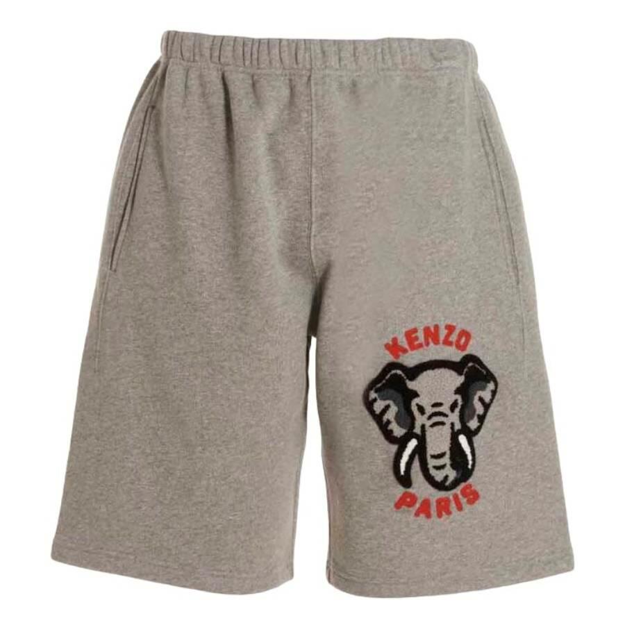 Kenzo Varsity Brushed Fleece Bermuda Shorts Cover