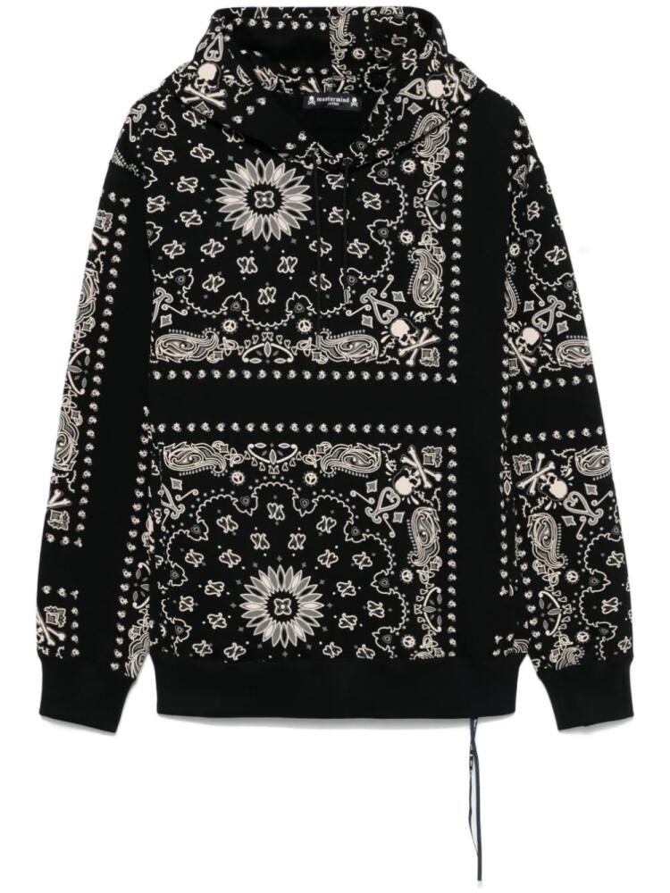 Mastermind Japan bandana hoodie - Black Cover