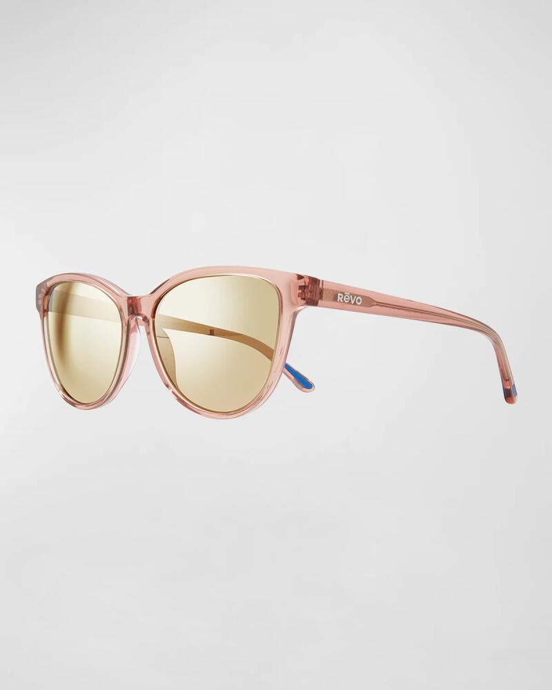 Revo Daphne Oversized Acetate Cat-Eye Sunglasses Cover