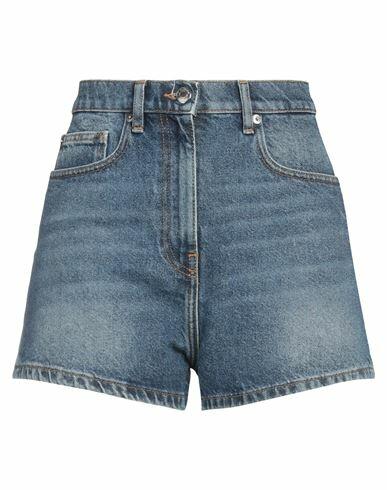 Iro Woman Denim shorts Blue Cotton Cover