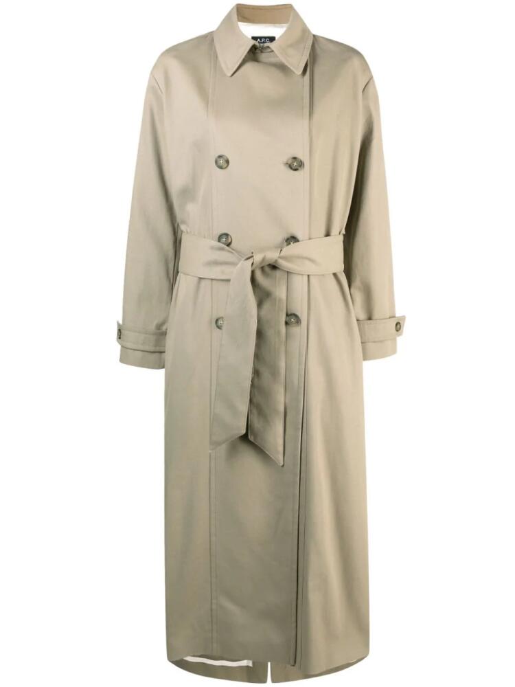 A.P.C. Louise trench coat - Neutrals Cover