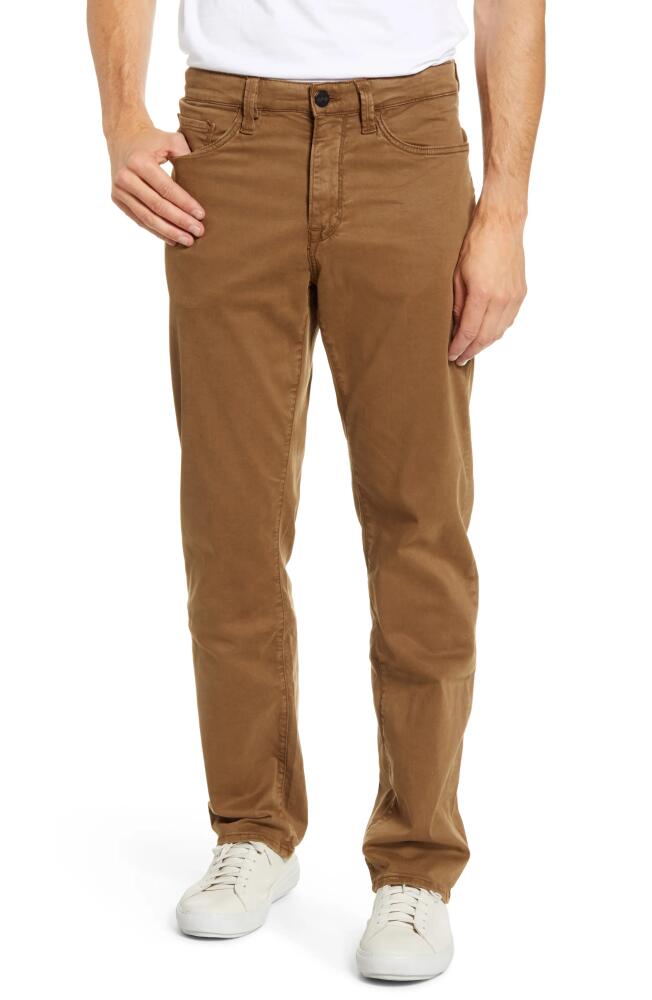 34 Heritage Charisma Relaxed Straight Leg Pants in Tobacco Twill Cover