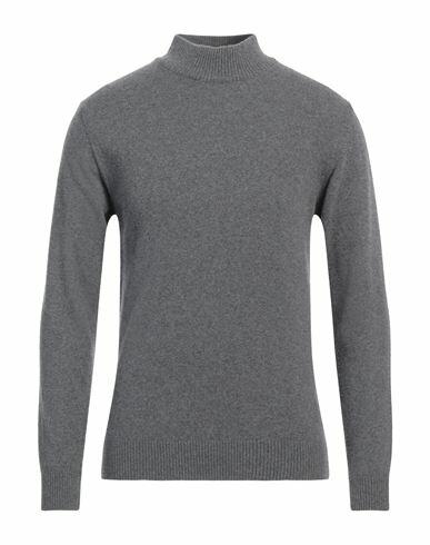 Daniele Fiesoli Man Turtleneck Lead Wool, Cashmere Cover