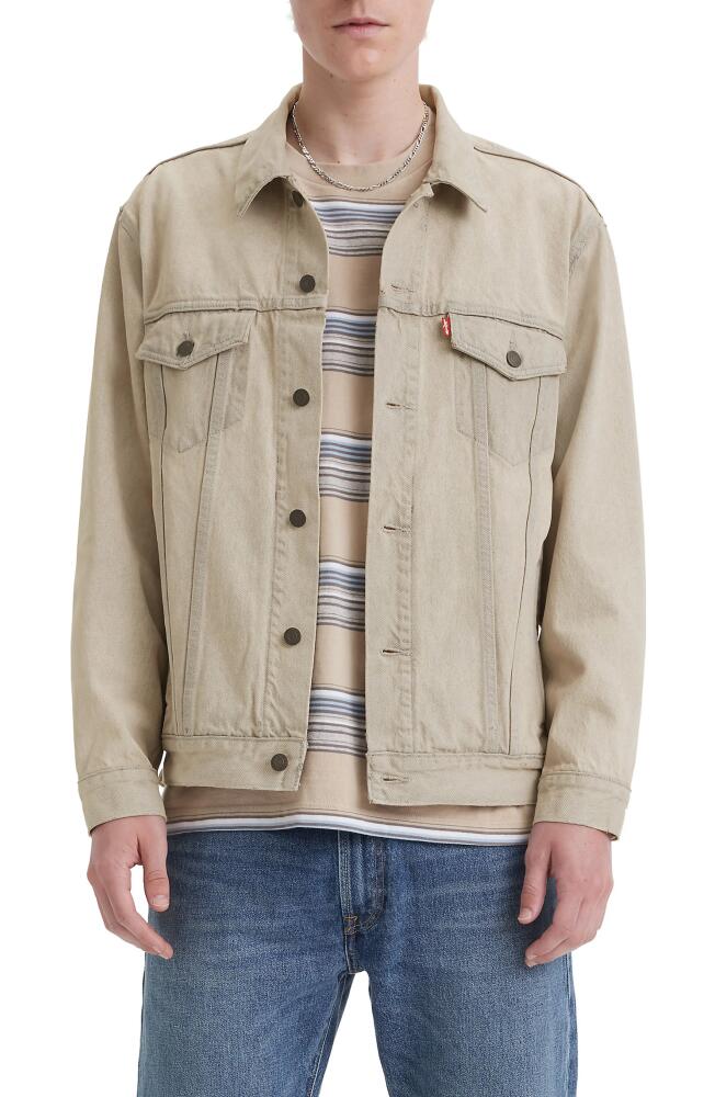 levi's Relaxed Fit Denim Trucker Jacket in Papercut Cover