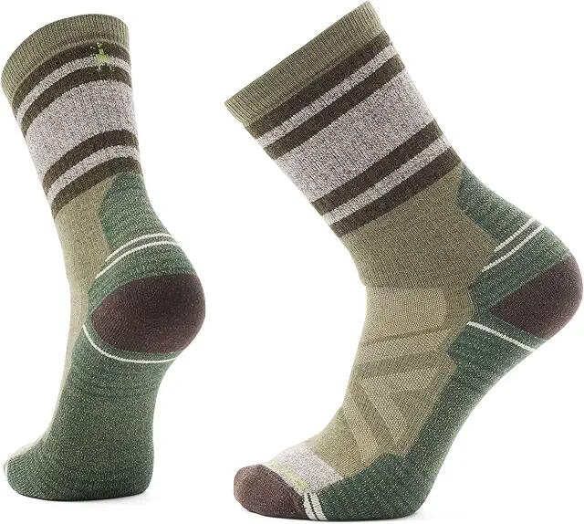 Smartwool Hike Full Cushion Lolo Trail Crew Socks (Winter Moss) Men's No Show Socks Shoes Cover