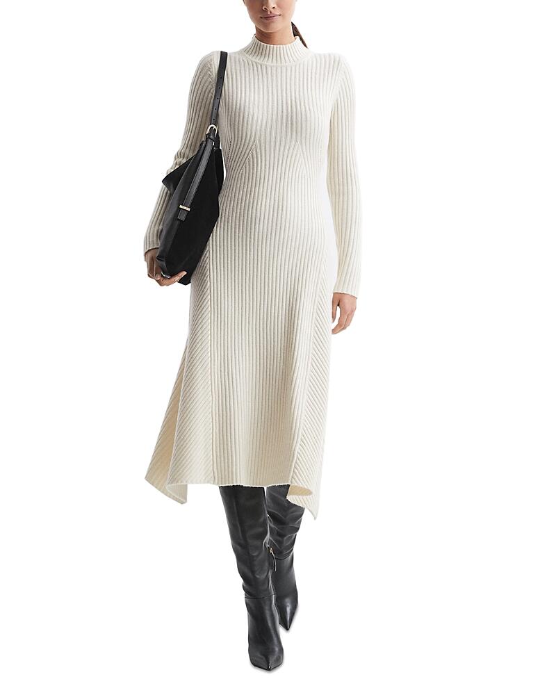 Reiss Kris High Neck Midi Dress Cover