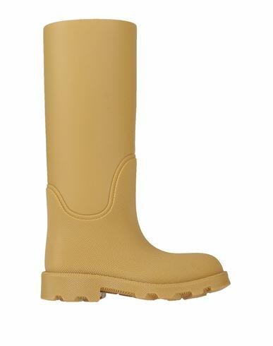 Burberry Woman Boot Camel Rubber Cover