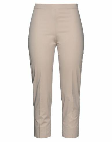 Diana Gallesi Woman Pants Beige Cotton, Elastane Cover