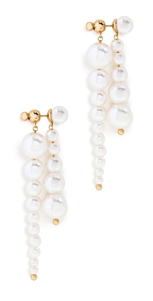 Cult Gaia Loreli Earrings Pearl Cover