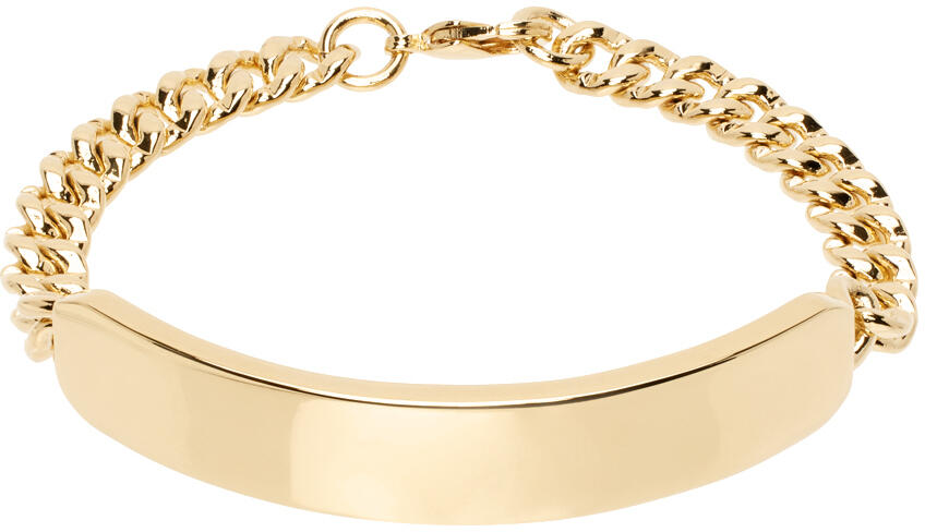 A.P.C. Gold Darwin Chain Bracelet Cover