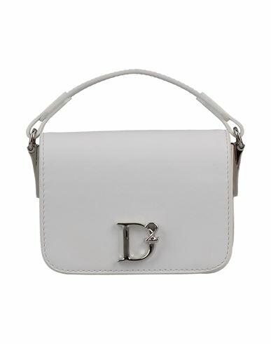 Dsquared2 Woman Handbag White Calfskin Cover