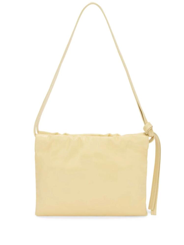 Jil Sander small leather shoulder bag - Yellow Cover