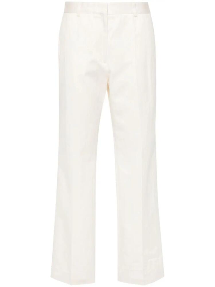 TOTEME mid-rise tailored trousers - Neutrals Cover