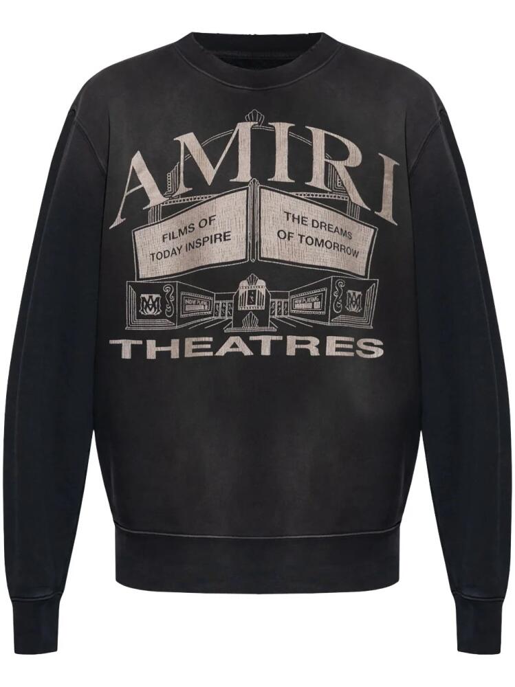 AMIRI Theatres Vintage sweatshirt - Black Cover