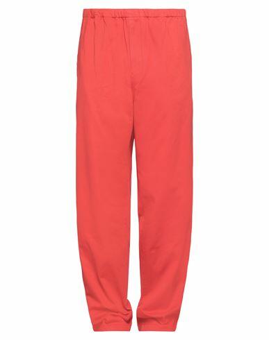 Undercover Man Pants Tomato red Cotton Cover