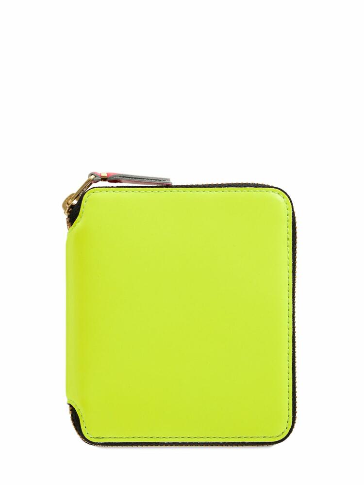 COMME DES GARÇONS WALLET Super Fluo Leather Wallet Cover