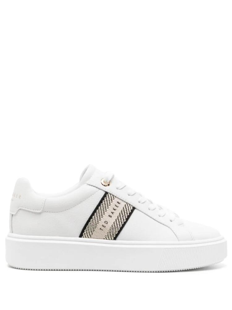 Ted Baker Lornie leather sneakers - White Cover